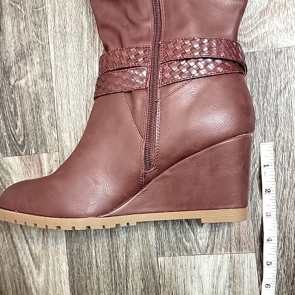 Journey Collection Wine boots - Picture 7 of 8